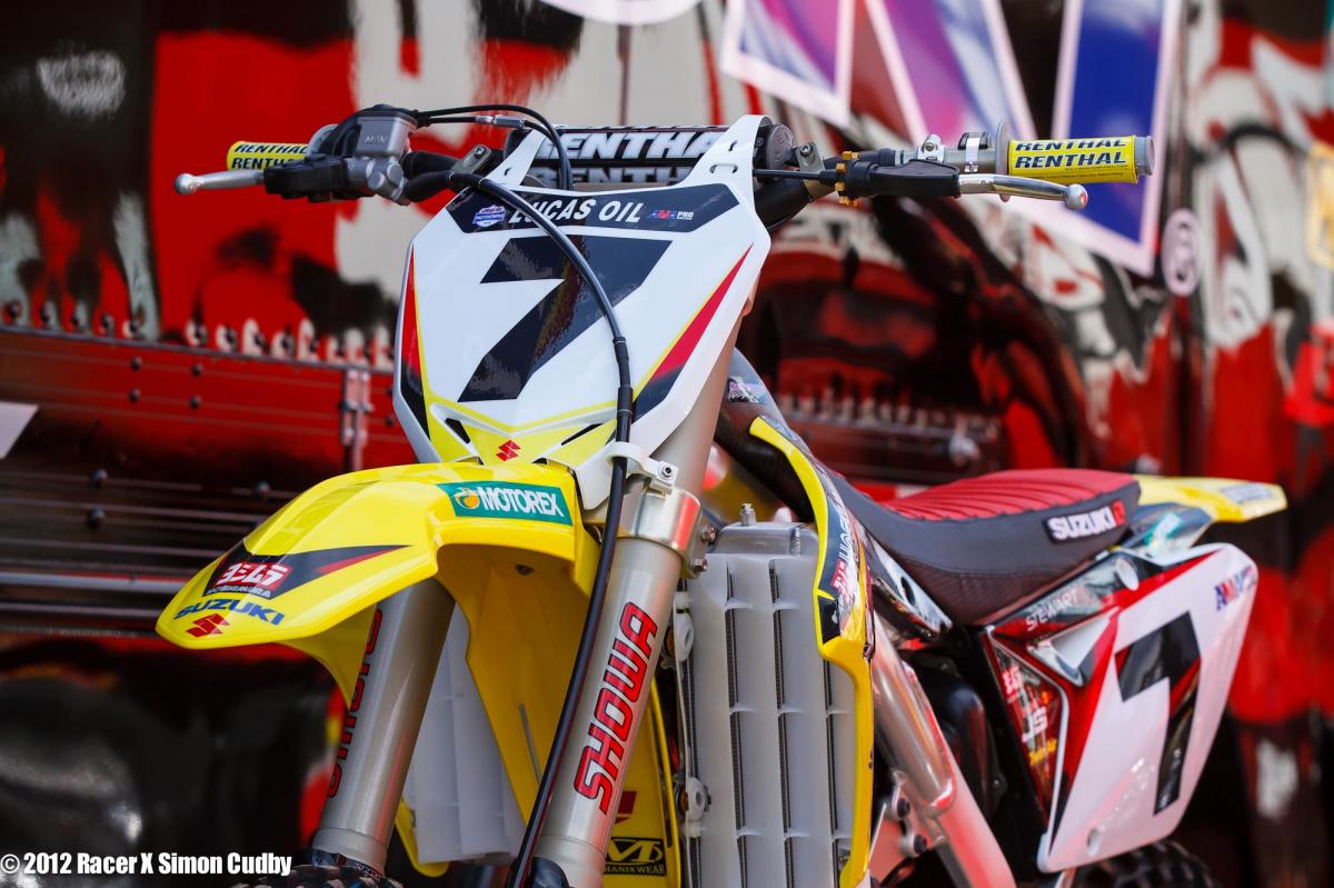 James Stewart's #7 Suzuki