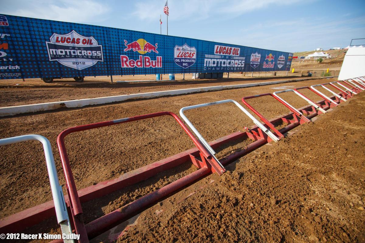 The Hangtown start gate