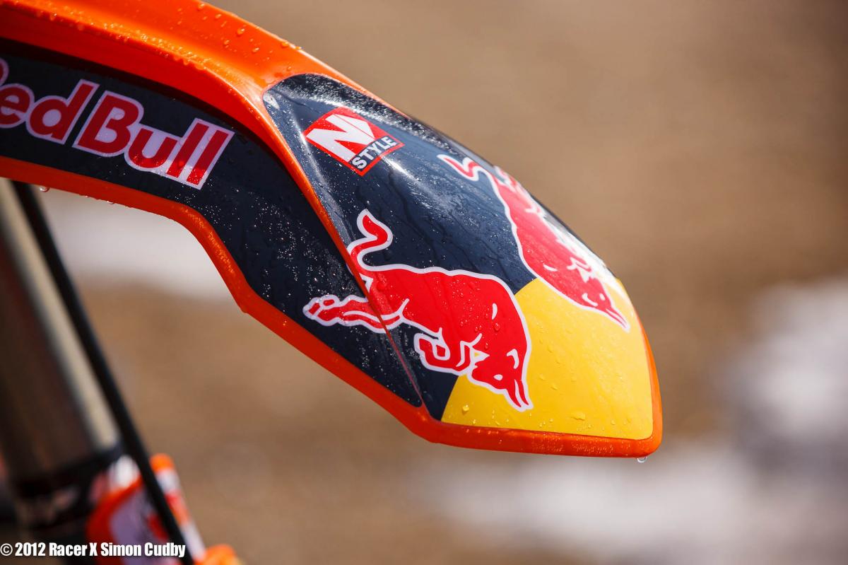 KTM fender art photo