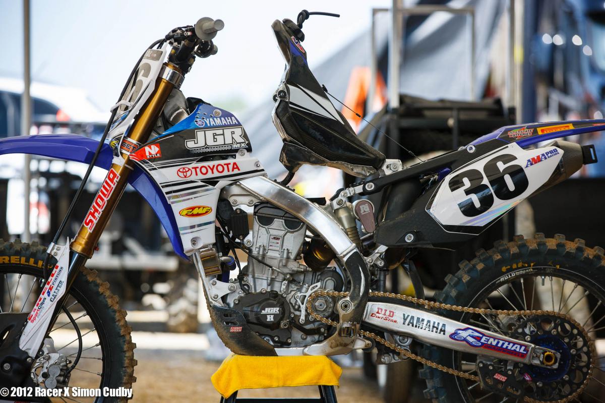 Kyle Regal's JGR Yamaha