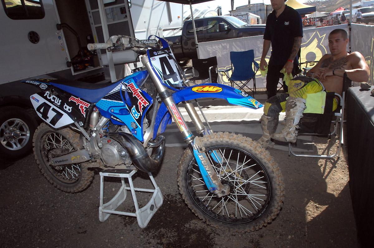 Chris Blose and his PulpMX YZ250