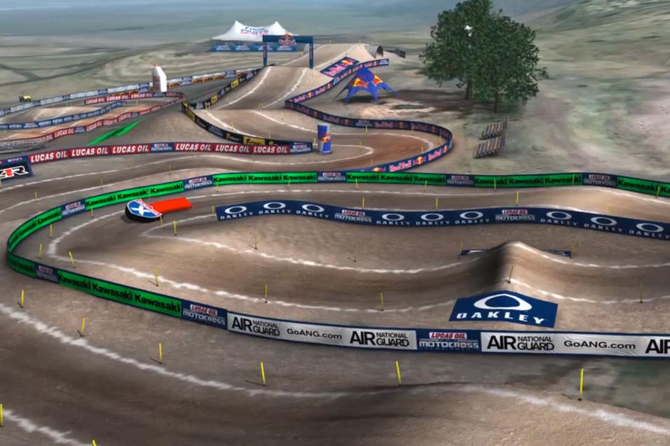 Animated Track Map: Thunder Valley
