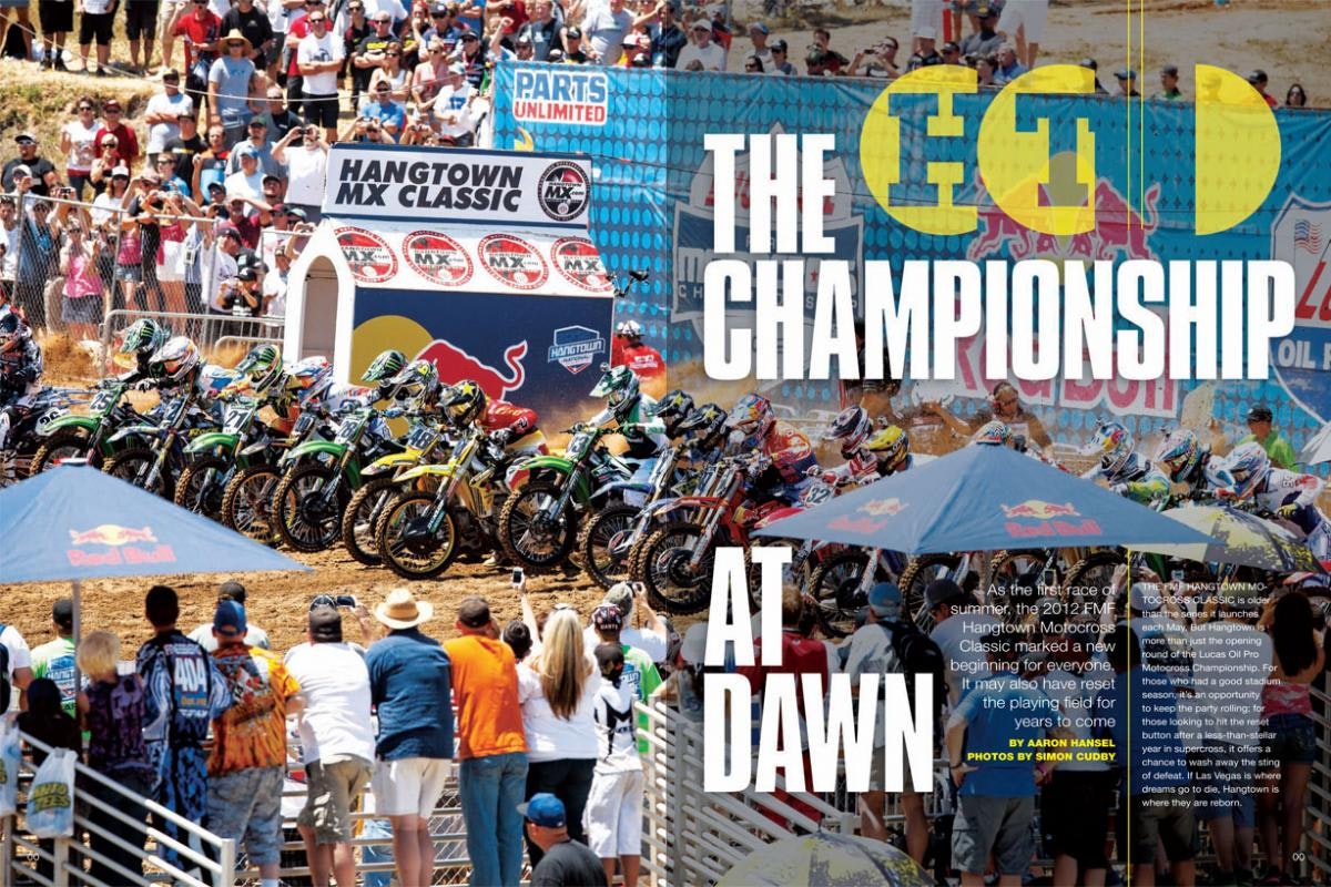 THE CHAMPIONSHIP AT DAWN