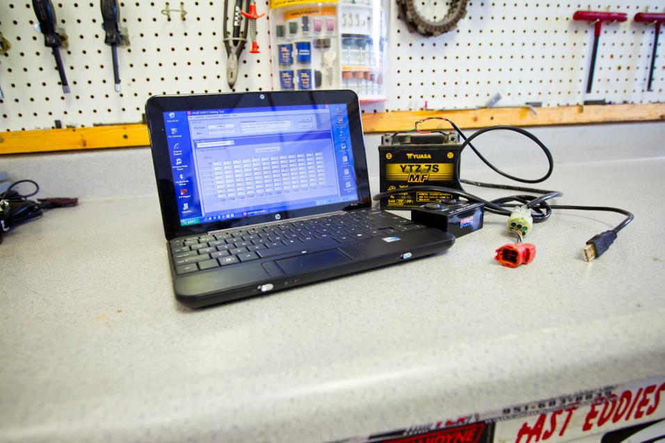 Racer X Tested:  Honda Mapping Tool