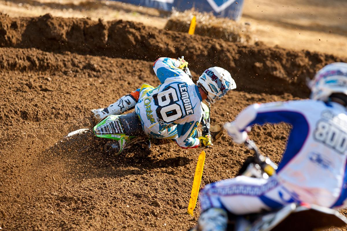 Matt Lemoine looks very comfortable on this track.