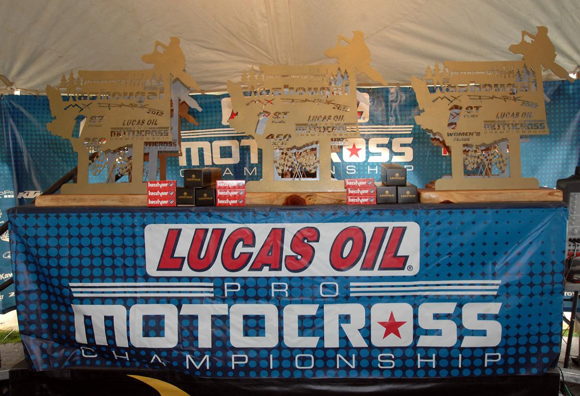 Trophies for the winners