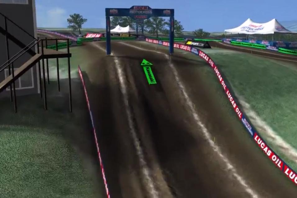 Animated Track Map: Unadilla