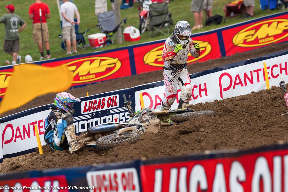 Chisholm and Short go down.