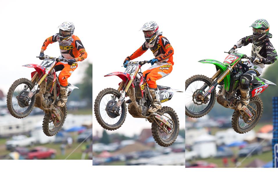 Bench Racing Ammo: Stats  on Baggett, Tomac and Barcia