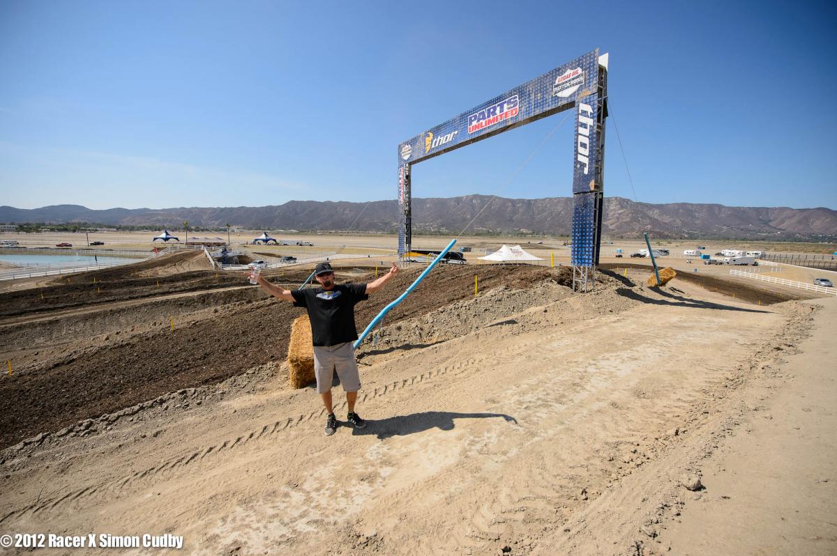 B-Rad's personal track walk...