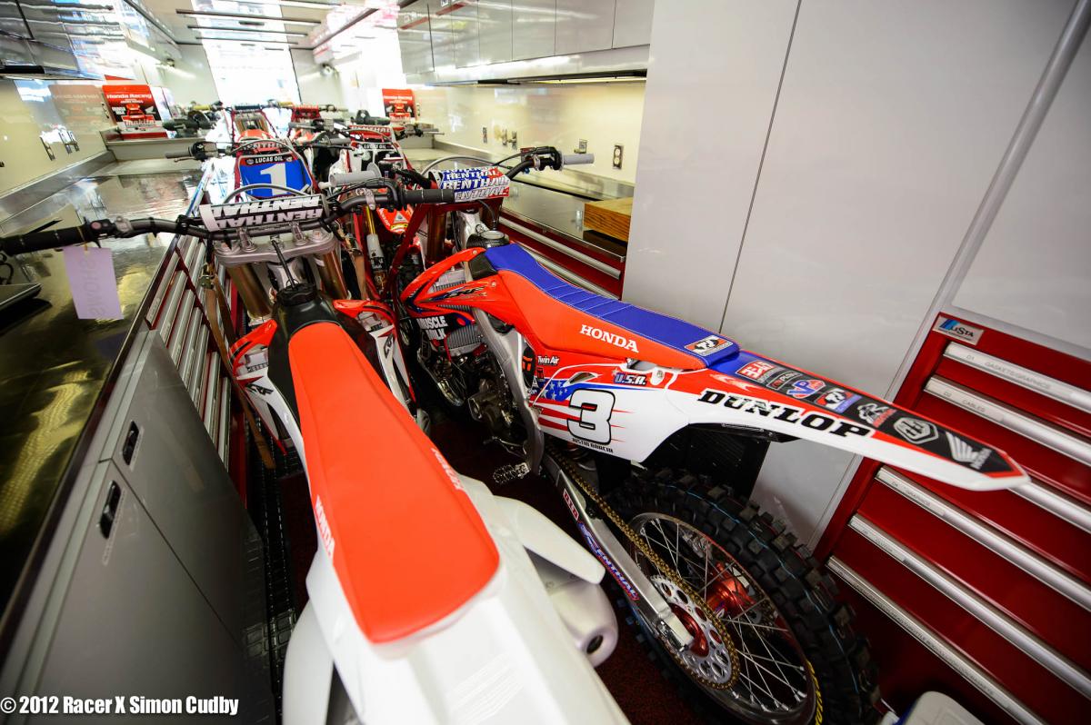 Justin Barcia's MXoN Honda