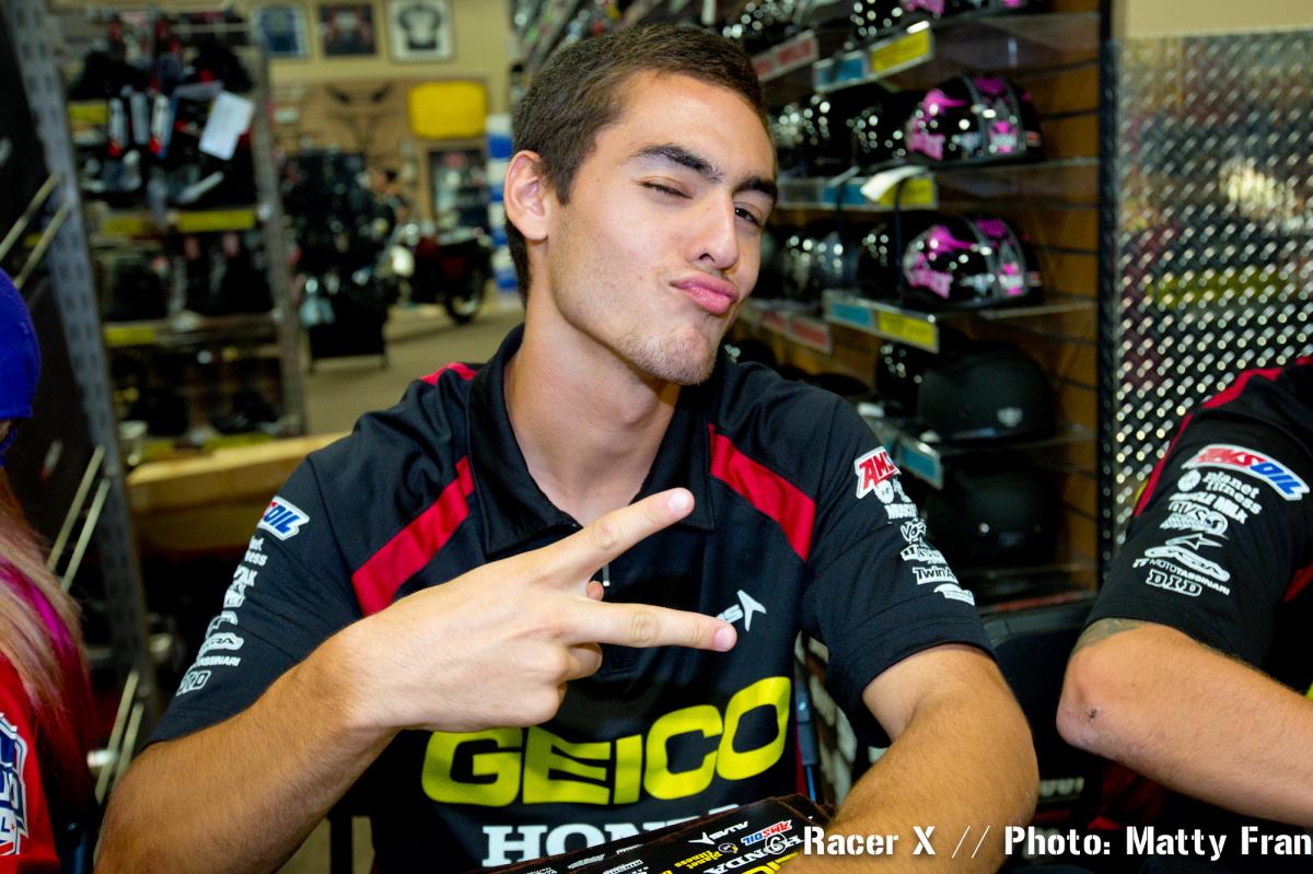 Temecula Motorsports autograph signing 