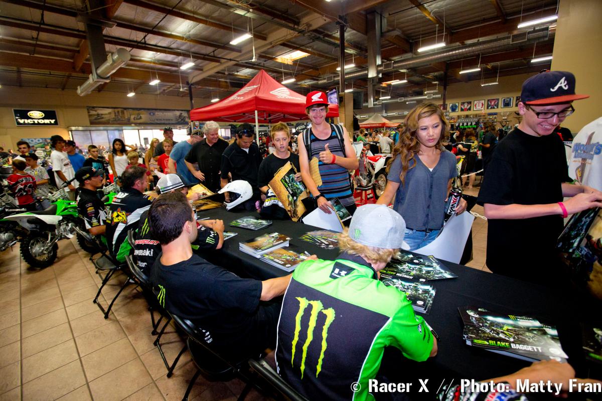 Temecula Motorsports autograph signing 