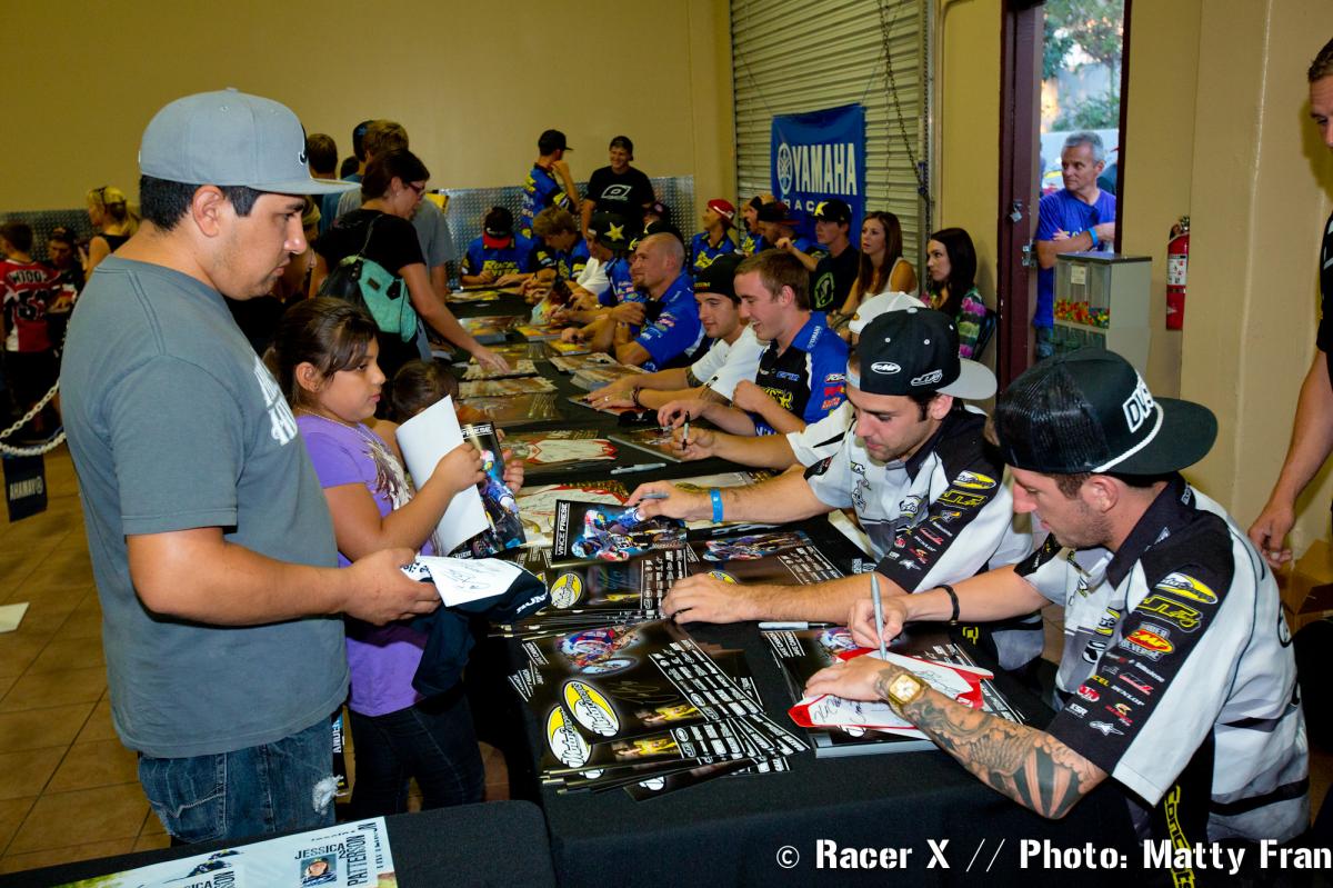 Temecula Motorsports autograph signing 