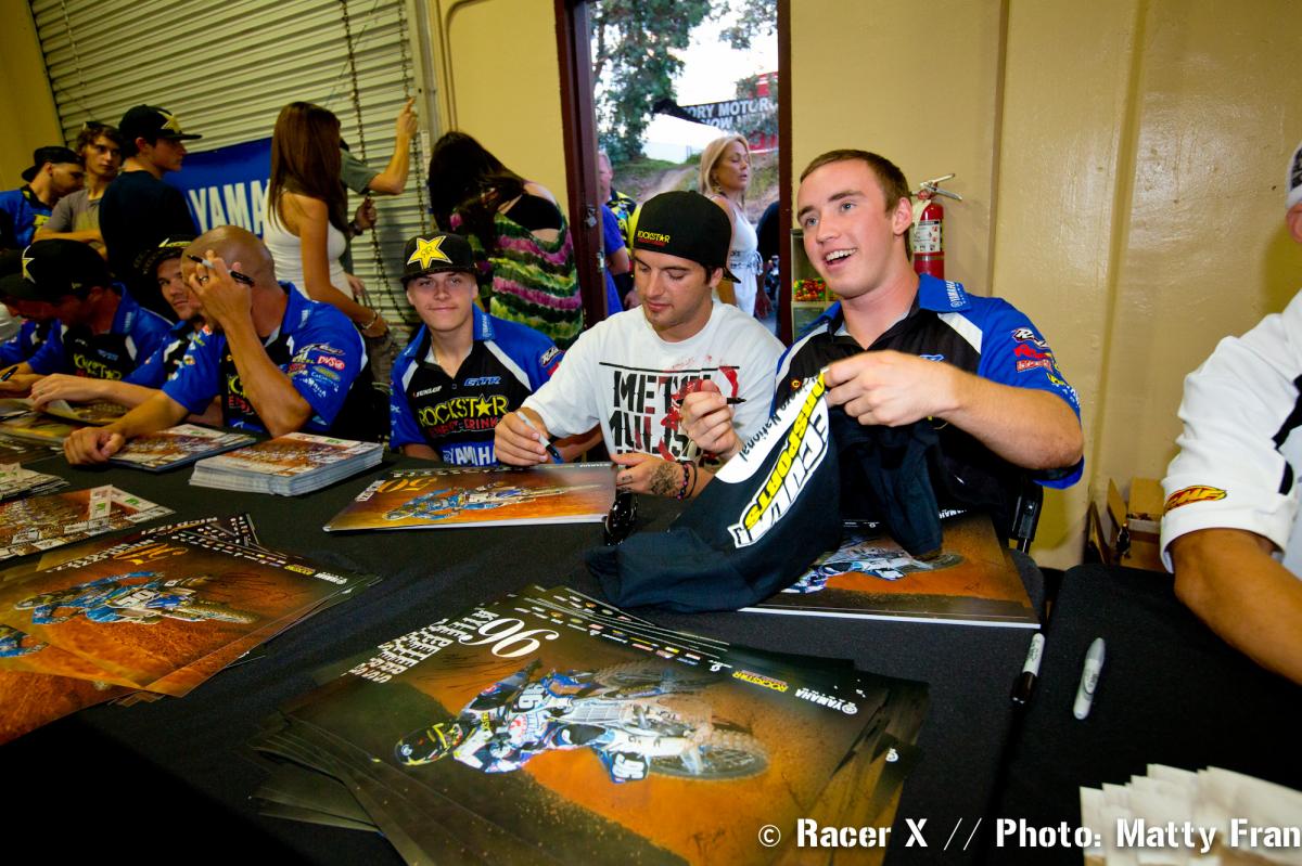 Temecula Motorsports autograph signing 
