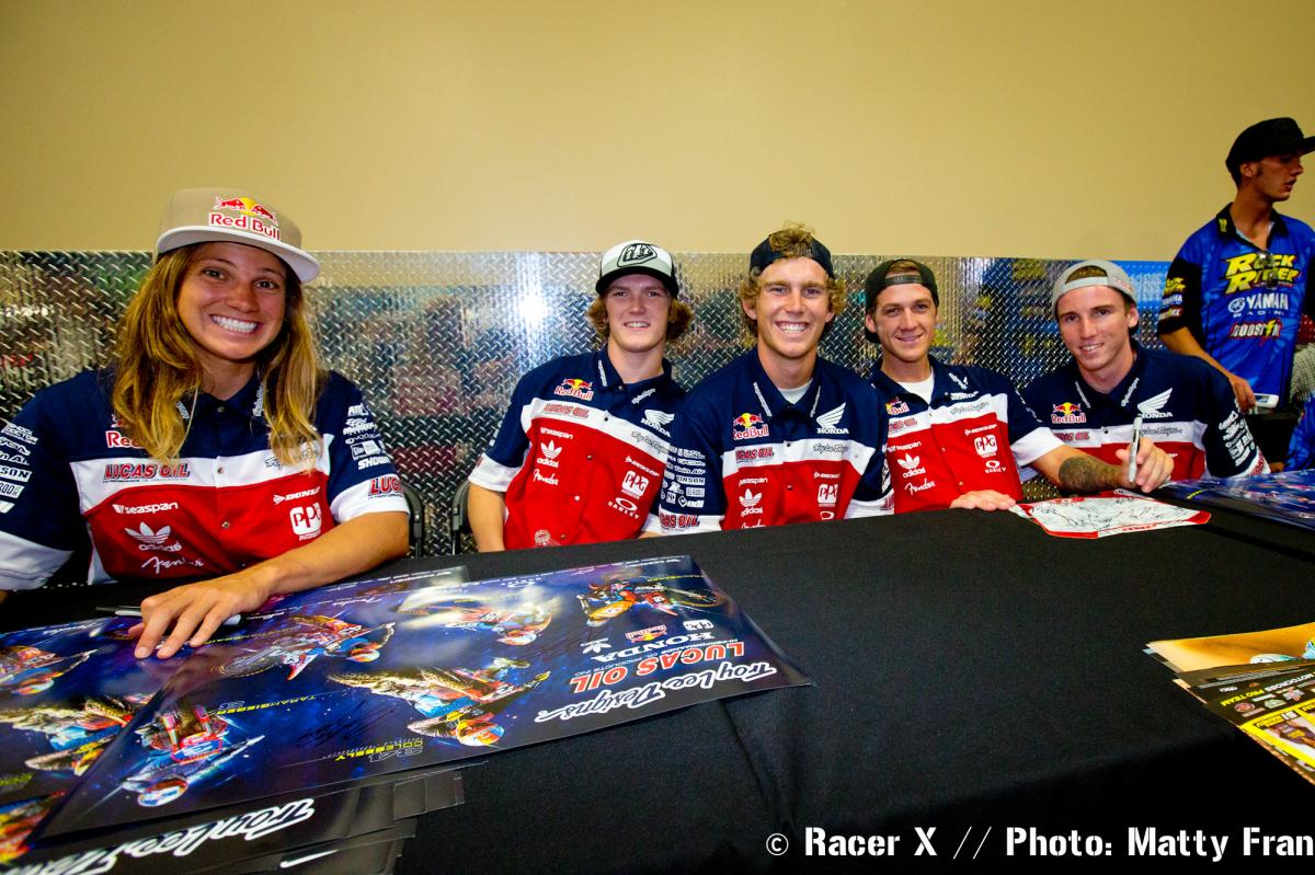 Temecula Motorsports autograph signing 