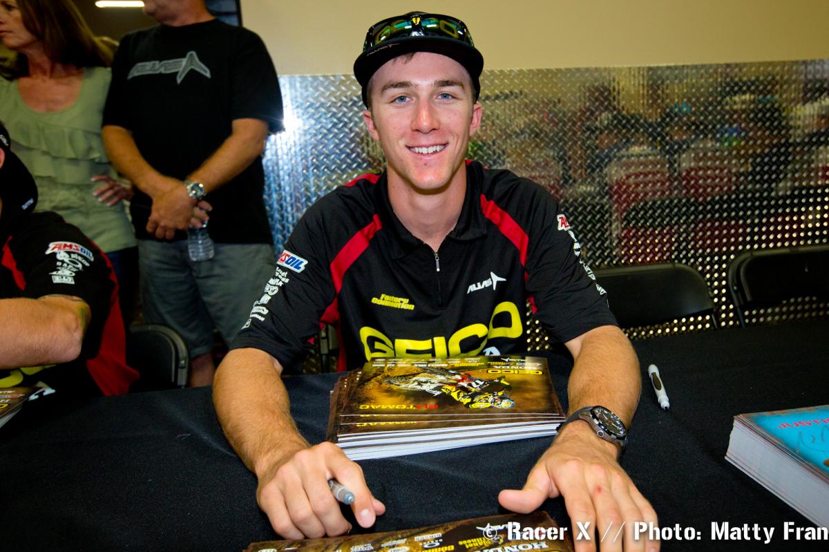 Temecula Motorsports autograph signing 