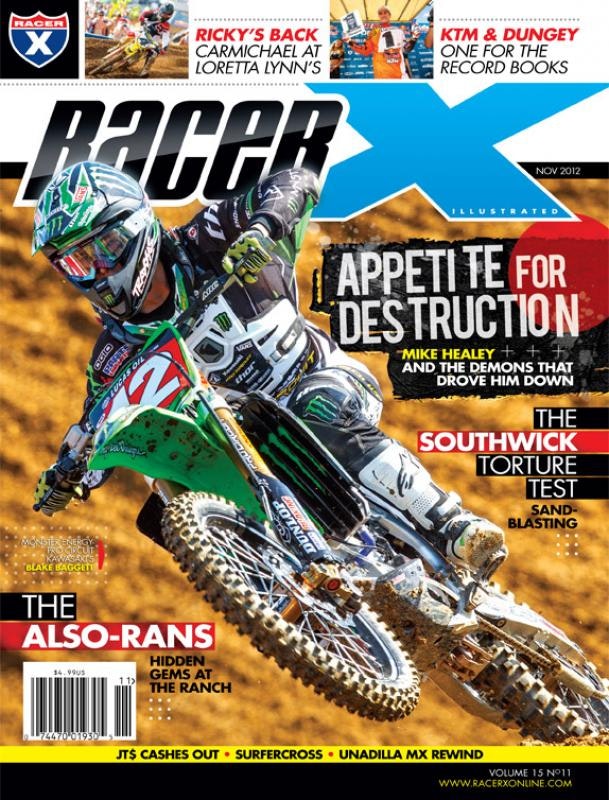 The November 2012 Issue - Racer X Illustrated Motocross Magazine