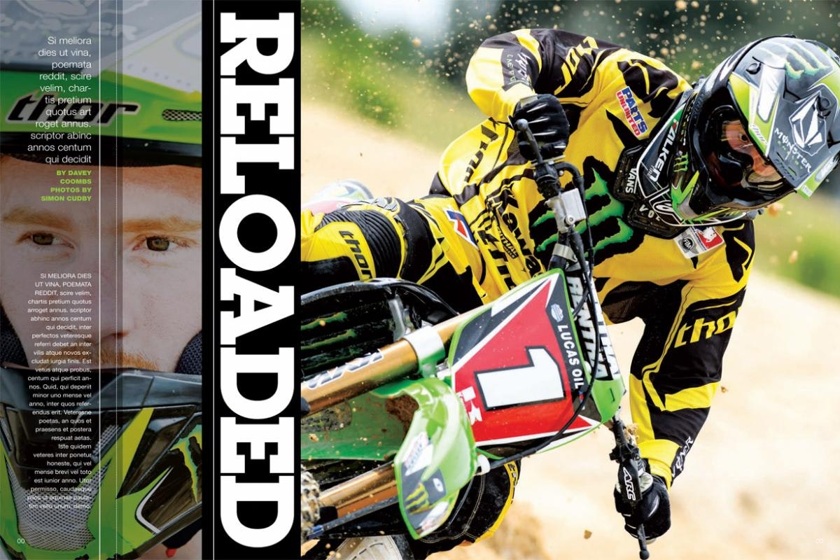 Reloaded Motocross Magazine Racer X Illustrated