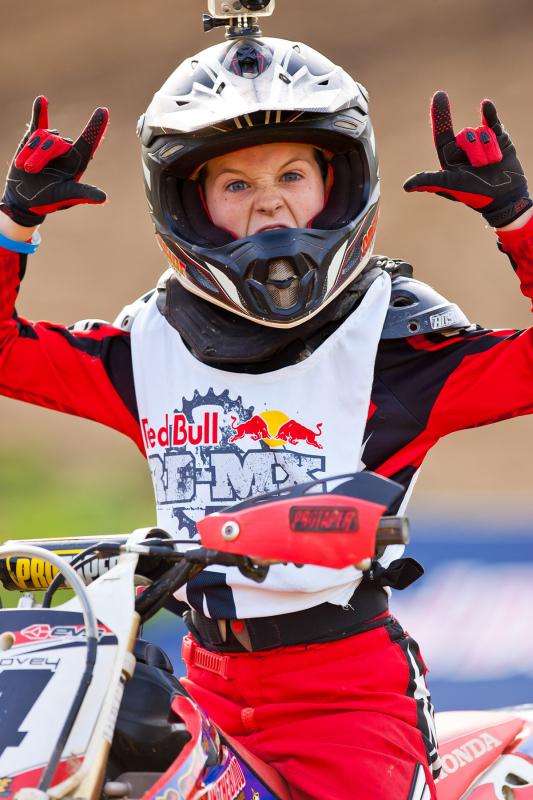 Vinny Luhovey getting stoked!