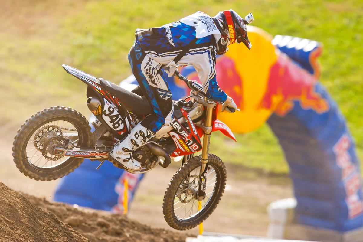 Matt Toth rode B for Racer X.