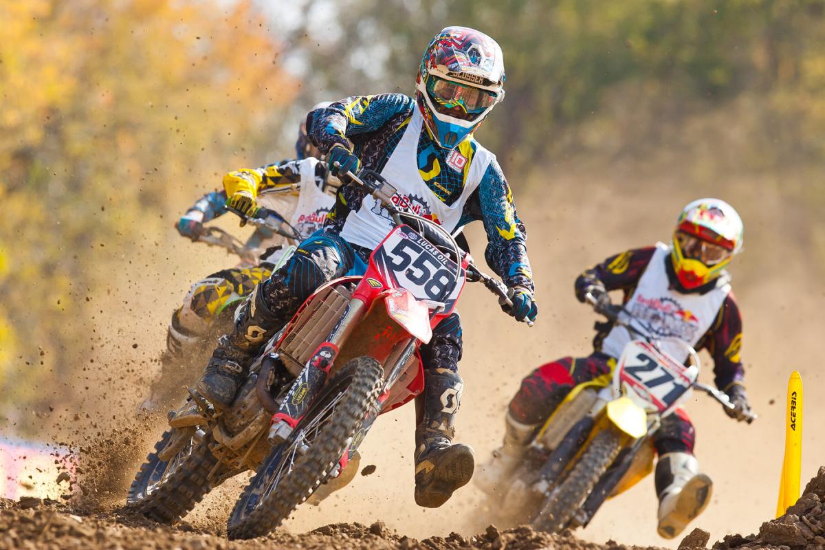 Dylan Slusser led Cernic's Johnstown as their A rider.