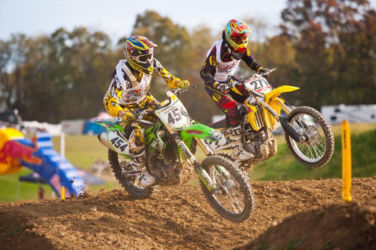 Michaels and Gildea taking different lines.