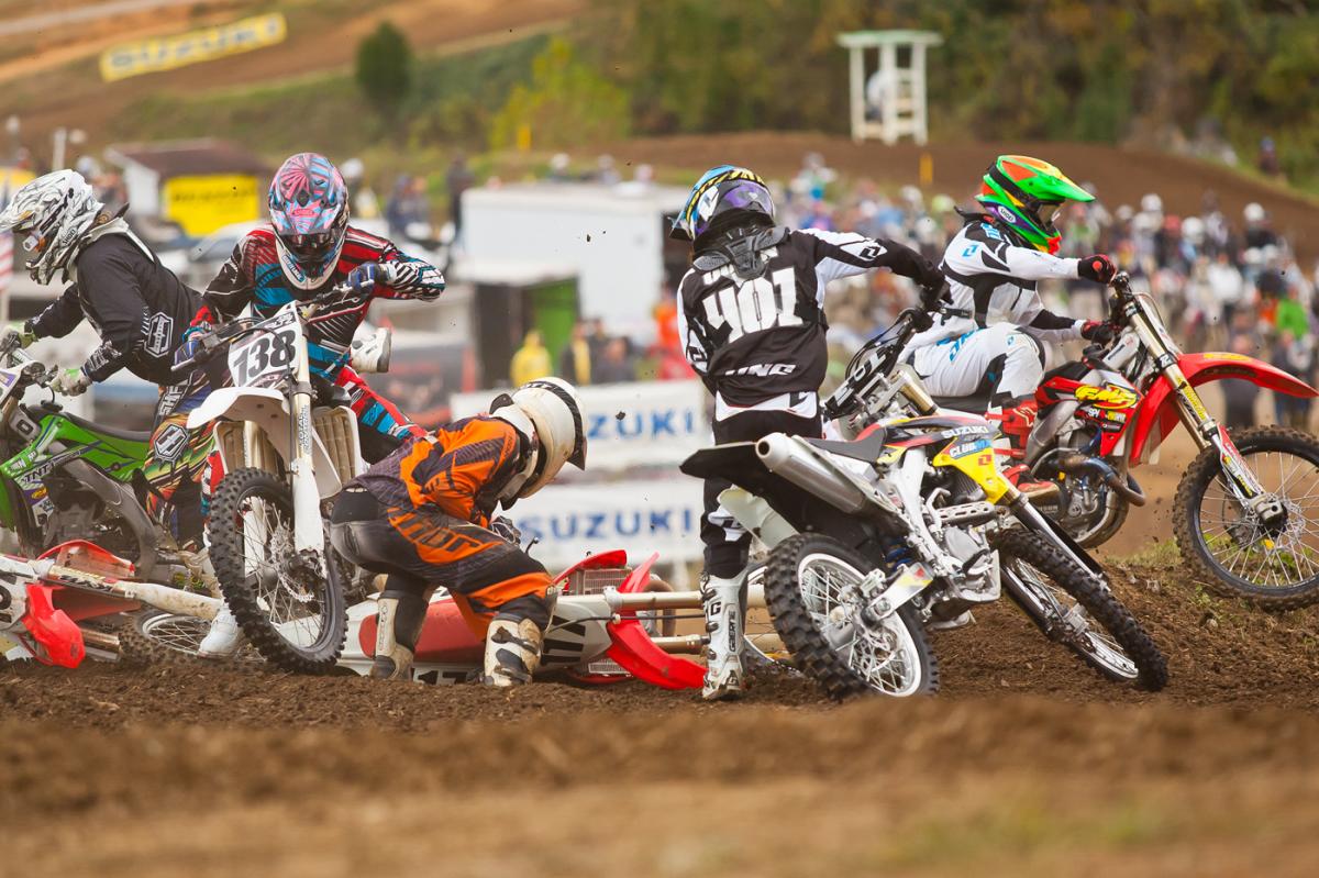 Jace Owen down in the first turn.