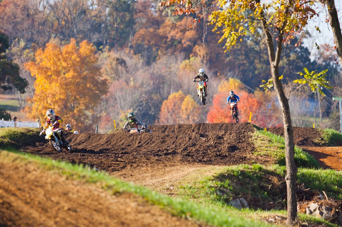 Racing at Muddy Creek.