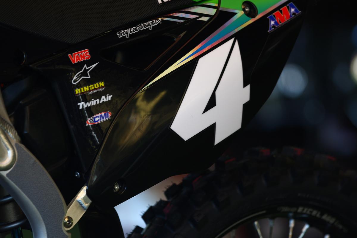 Blake Baggett rocking the #4