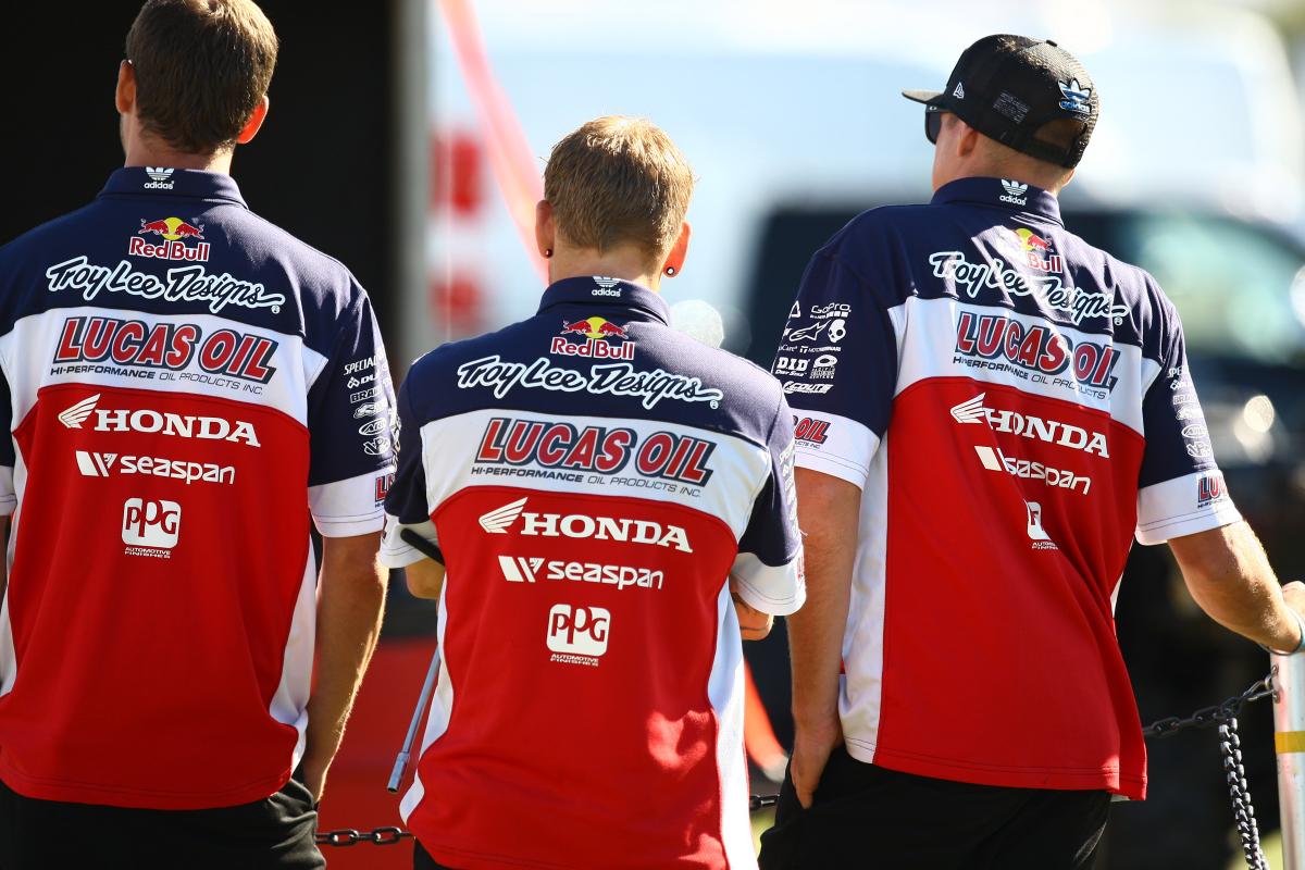 Lucas Oil/Troy Lee Designs Honda