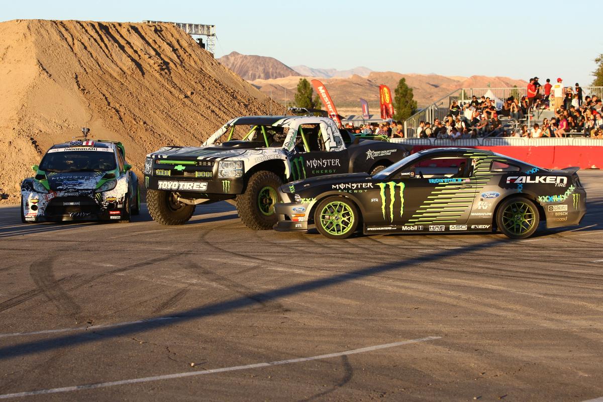 The Monster athletes were out in full force