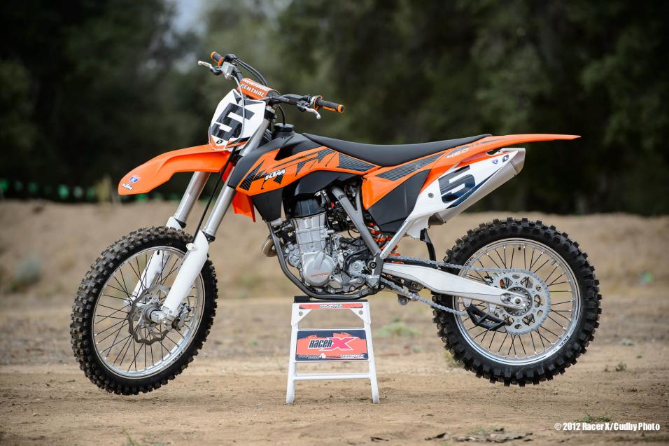 Racer X Tested:  2013 KTM Setup Tips