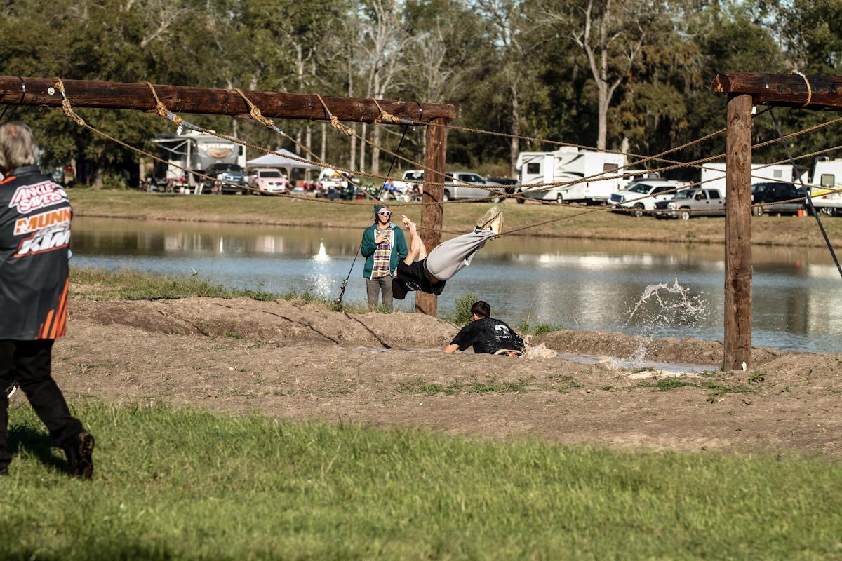 The joker lane across the water was the fastest route in the Tryout Dash