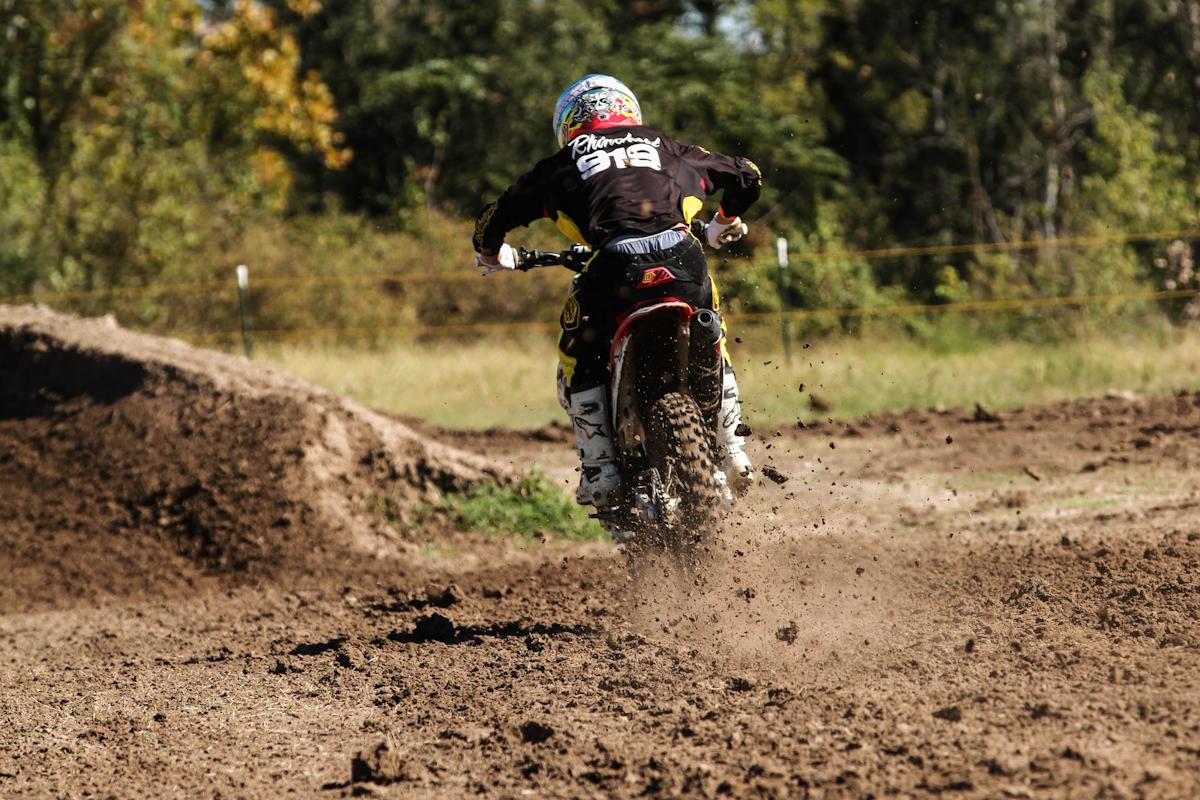 Shawn Rhinehart from California who won the Tryout Dash both days