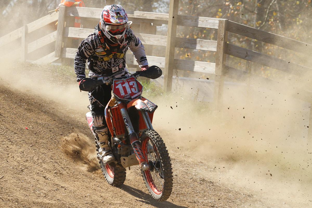 Japan's Takeshi Koikeda raced the full GNCC Series and had his best run at Loretta's.