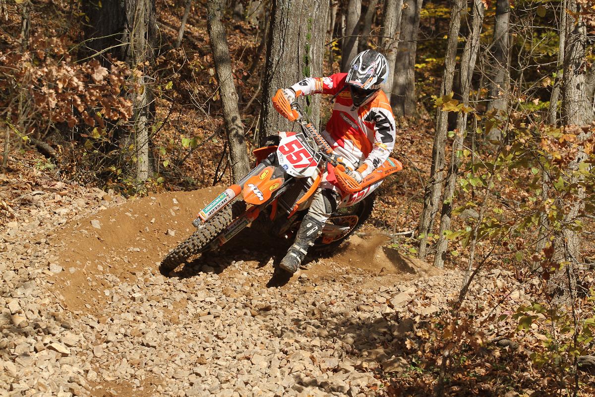 Russell came up four points short of the GNCC Championship.
