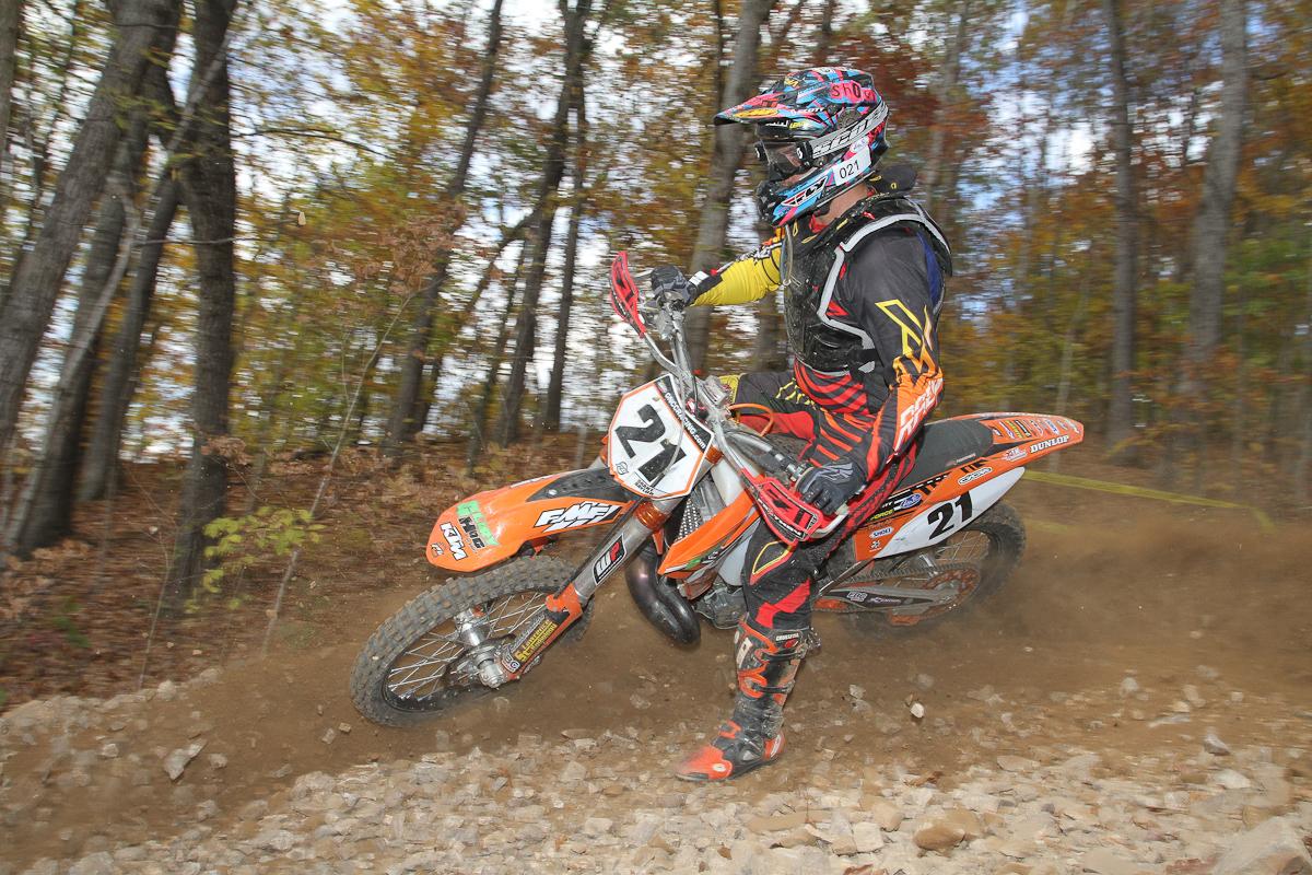 Steward's brother Grant took the 250 A Championship.