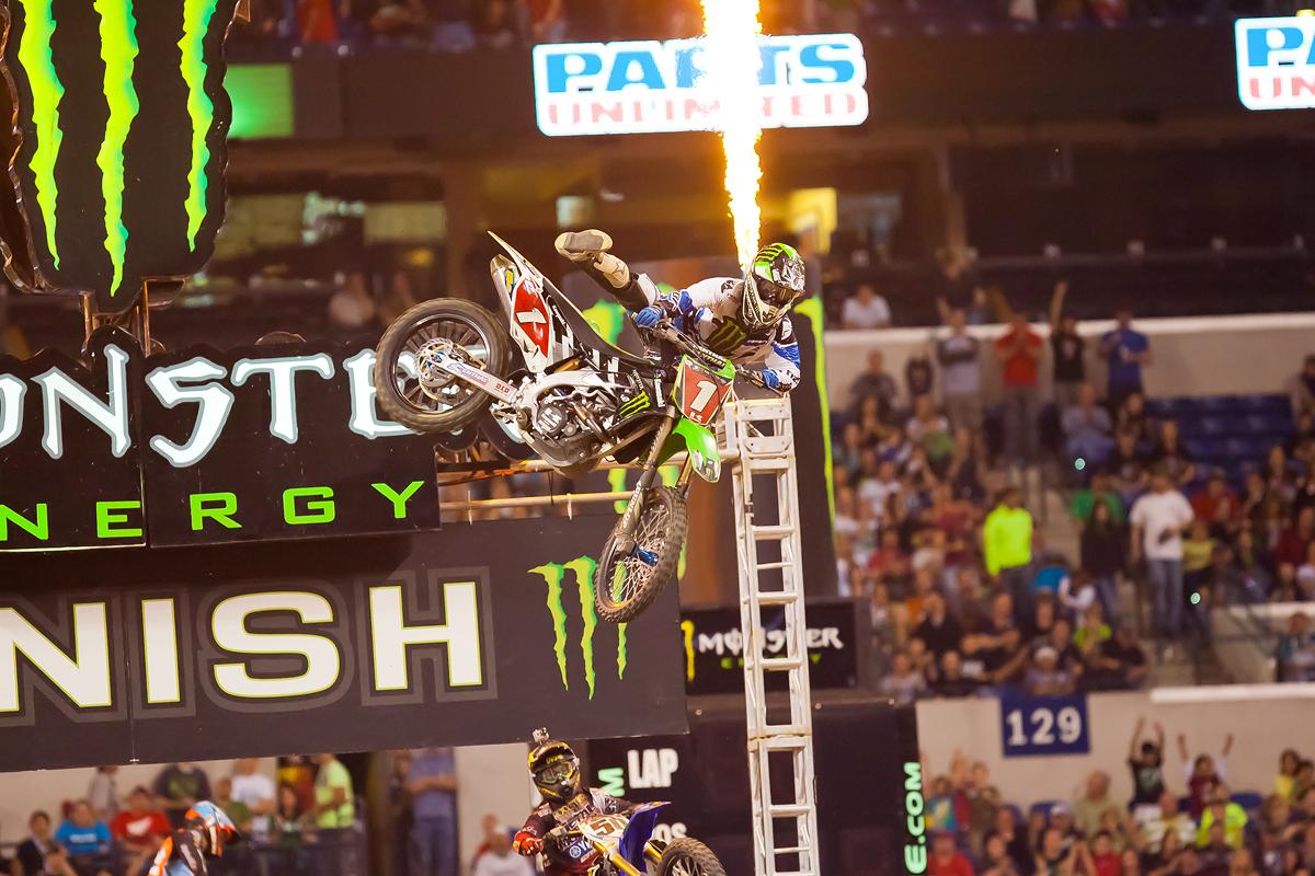 RV began to establish himself as the alpha dawg after his third straight win at Indy. (Afred photo)