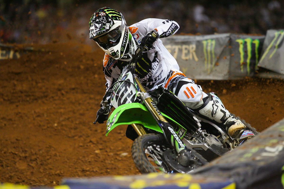 Villopoto's win in Atlanta would mark his third of the season, and soon he'd start to build momentum and a points lead. (Afred photo)
