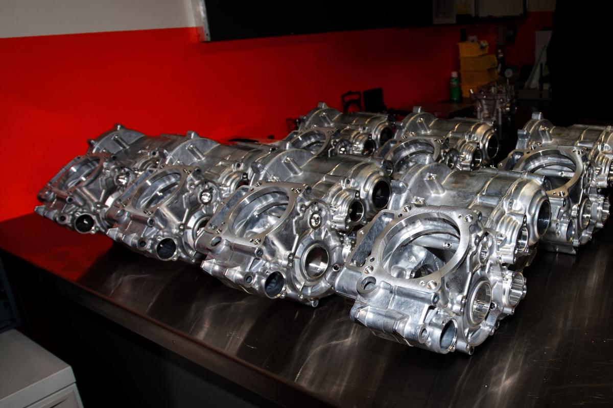 Dungey's 450 was rushed through last year. Now they've got stuff ready to go.