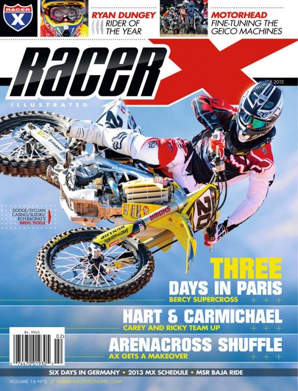 The February 2013 Issue - Racer X Illustrated Supercross Magazine