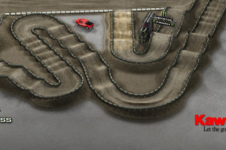 Animated Track Map: Anaheim 1