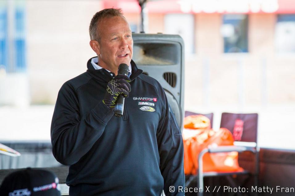 Between the Motos:  Mike Genova