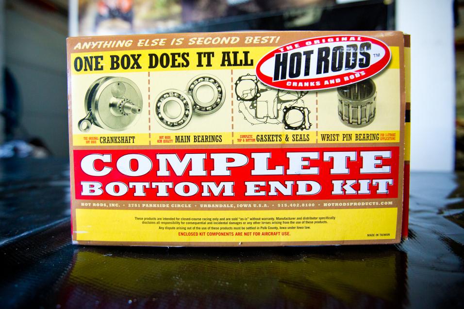 Racer X Tested:  Hot Rods Complete Bottom-end kit