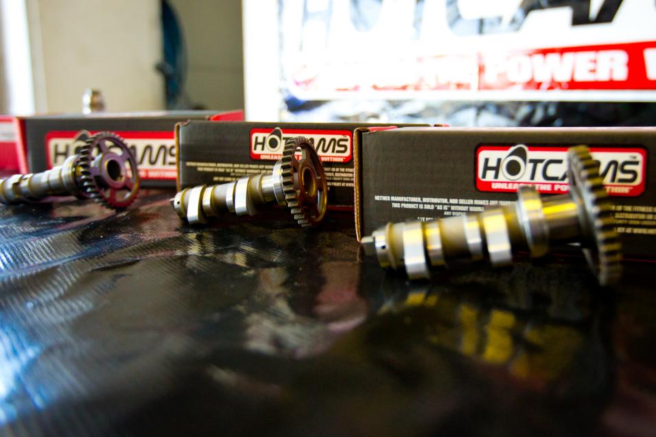 Racer X Tested:  CRF250R and 450R Hot Cams 