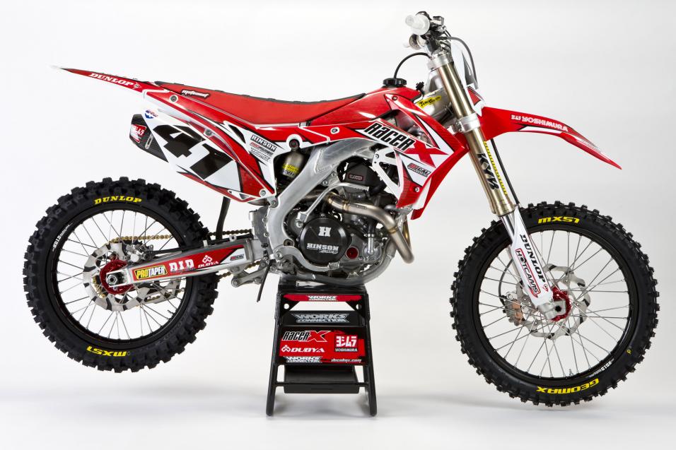 Racer X Tested:  2013 CRF450R
