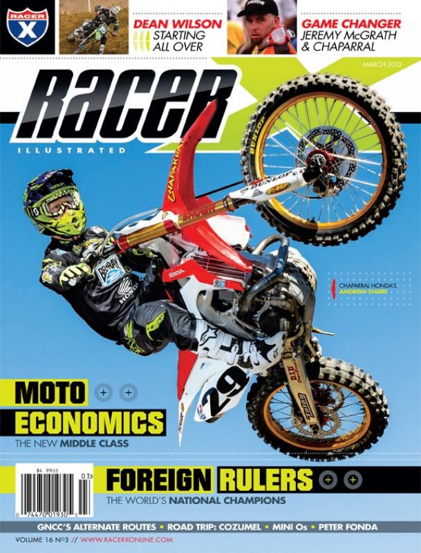 The March 2013 Issue - Racer X Illustrated Supercross Magazine