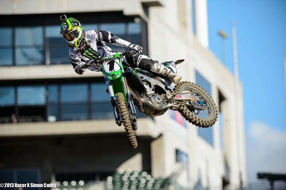 Oakland SX Practice Gallery