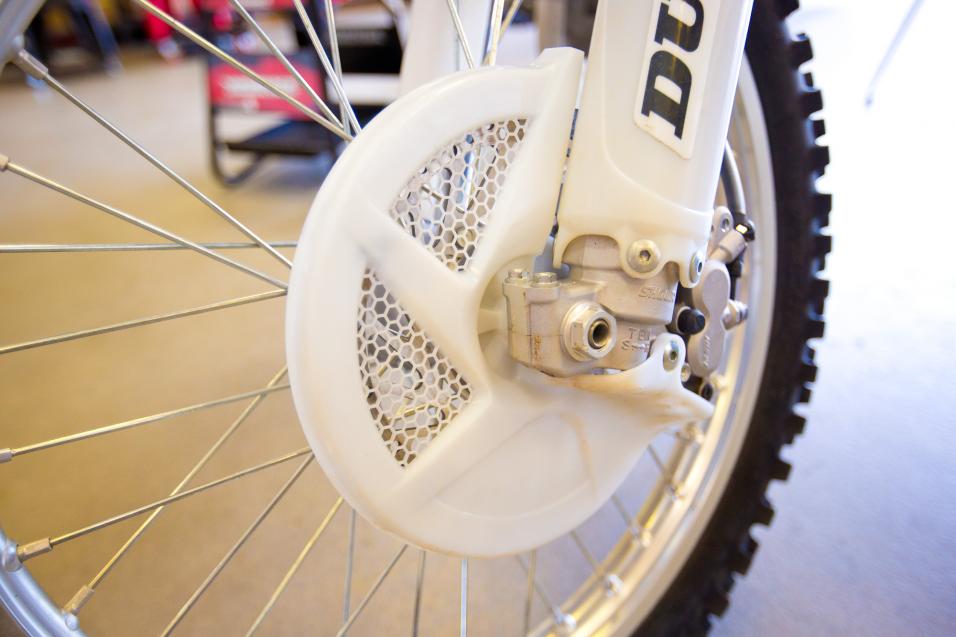 Racer X Tested:  Honda Disc Guard Removal  